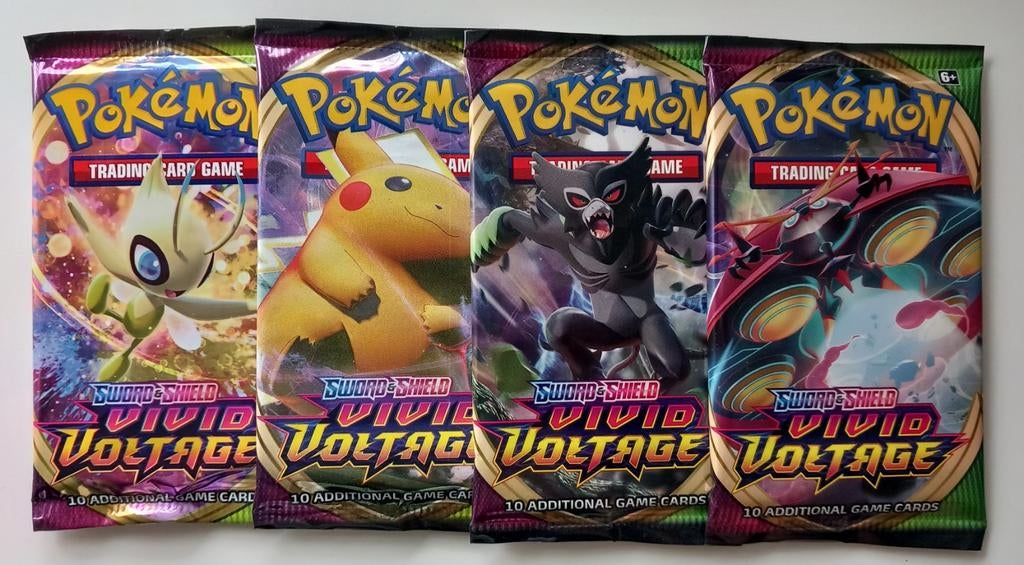 SWSH Vivid Voltage Boosterpacks Art Serie, Ophalen of Verzenden, Nieuw