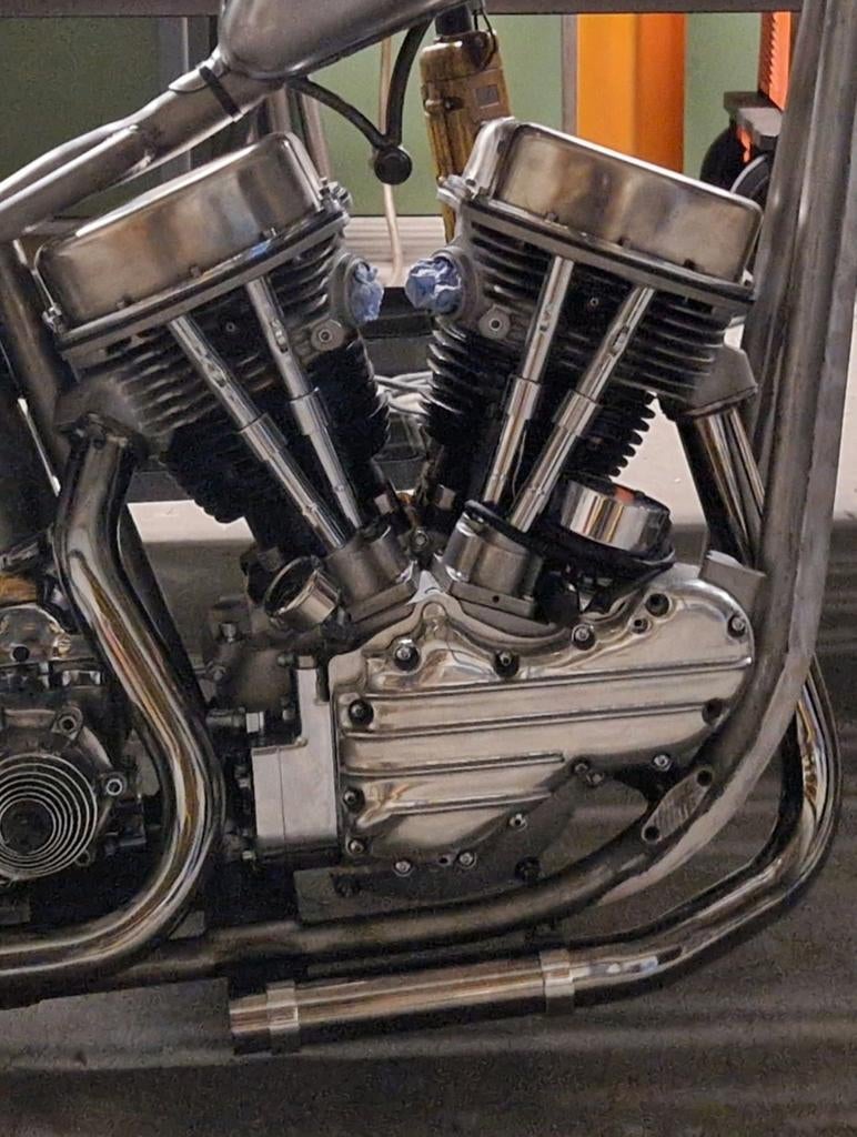 Harley Davidson Panhead, Ophalen, Gereviseerd