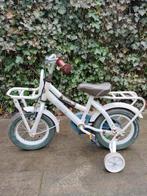 Volare Urban Jeans Wit by Jan Smit 12 inch meisjesfiets Wit, Ophalen, Gebruikt, Kinderkar