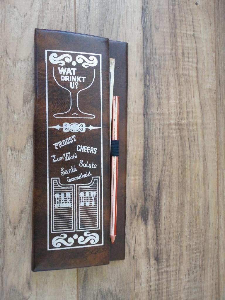 Wat drinkt u? Notitieboekje, Overige typen, Ophalen of Verzenden, Zo goed als nieuw