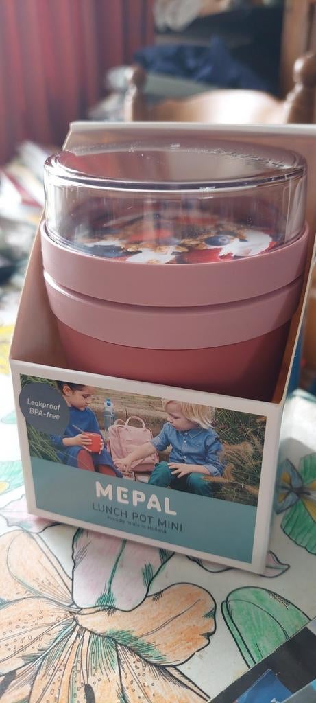 Mepal Lunchpot Mini - Lekvrij en BPA-vrij, Huis en Inrichting, Keuken | Keukenbenodigdheden, Overige typen, Kunststof, Nieuw, Ophalen of Verzenden