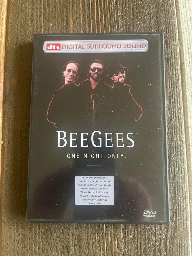 Bee Gees One Night Only DVD, Alle leeftijden, Ophalen of Verzenden, Gebruikt, Muziek en Concerten