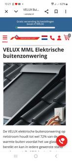 Nieuw in foto's velux elektrische buitenzonwering  mml mk10, Ophalen, Nieuw, Dakraam