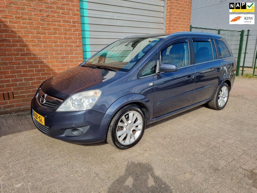 Opel Zafira 2.2 Cosmo 7-Pers. NAV. Bj:2008 NAP!, Auto's, Opel, Voorwielaandrijving, Stoelverwarming, Gebruikt, 4 cilinders