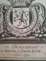 Met handschrift adel van Gelder connectie STATENBIJBEL 1730, Antiek en Kunst, Ophalen of Verzenden