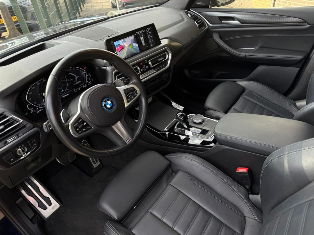 BMW X3 XDrive30e M-Sport Pano|H/K|Trekhaak|HUD|ACC|20"|Camer, Automaat, 1998 cc, Gebruikt, Zwart
