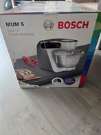 Bosch MUM 5 Serie 4 keukenmixer (nieuw) met accessoires, 4 liter of meer, Nieuw, 3 snelheden of meer, Ophalen of Verzenden