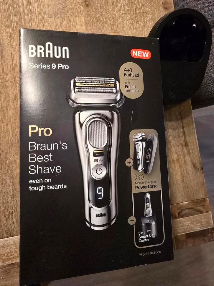 Braun Series 9 Pro scheerapparaat 9476cc, Witgoed en Apparatuur, Persoonlijke-verzorgingsapparatuur, Gebruikt, Scheren en Epileren