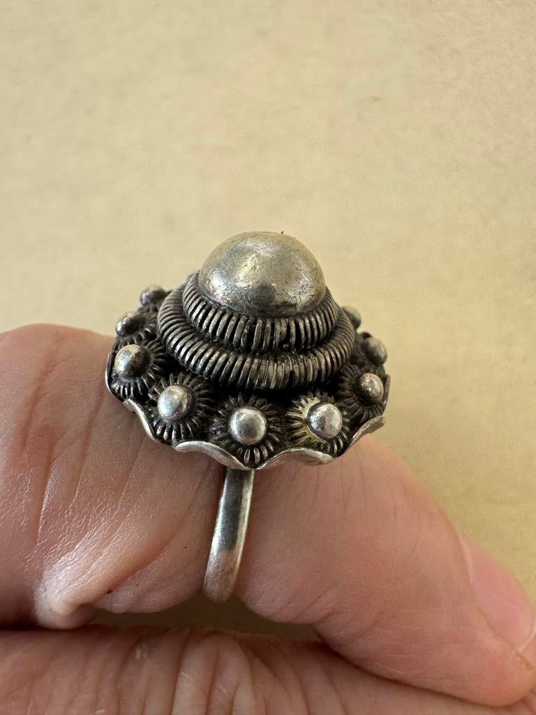 Zilveren ring 835, Ophalen, 18 tot 19, Gebruikt, Dame of Heer