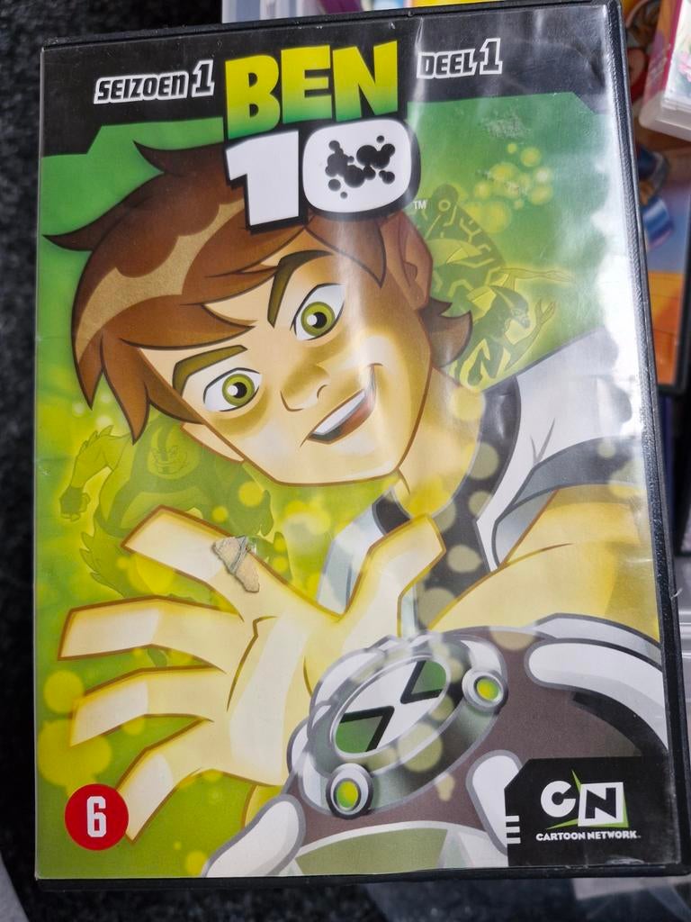 Ben 10 Seizoen 1 Deel 1 DVD - Actievolle Tekenfilm, Ophalen, Gebruikt, Tekenfilm, Amerikaans