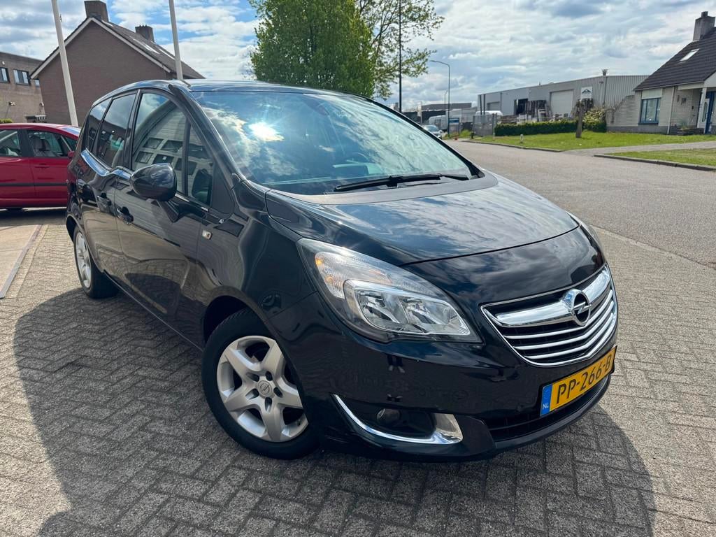Opel Meriva 1.4 Turbo Cosmo Airco, Panodak, Trekhaak, Voorwielaandrijving, Gebruikt, 4 cilinders, Bedrijf