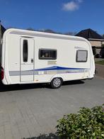 Hobby 410 SF Excellent met mover, 2e eigenaar., Caravans en Kamperen, Caravans, Vast bed, Hobby, Treinzit, Particulier