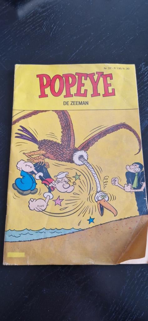 Popeye de Zeeman stripboek, Ophalen