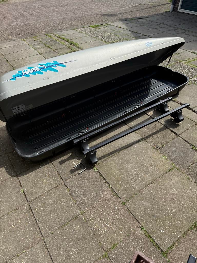 Hapro dakkoffer, type 5000 T/F, Auto diversen, Dakkoffers, Ophalen, Gebruikt