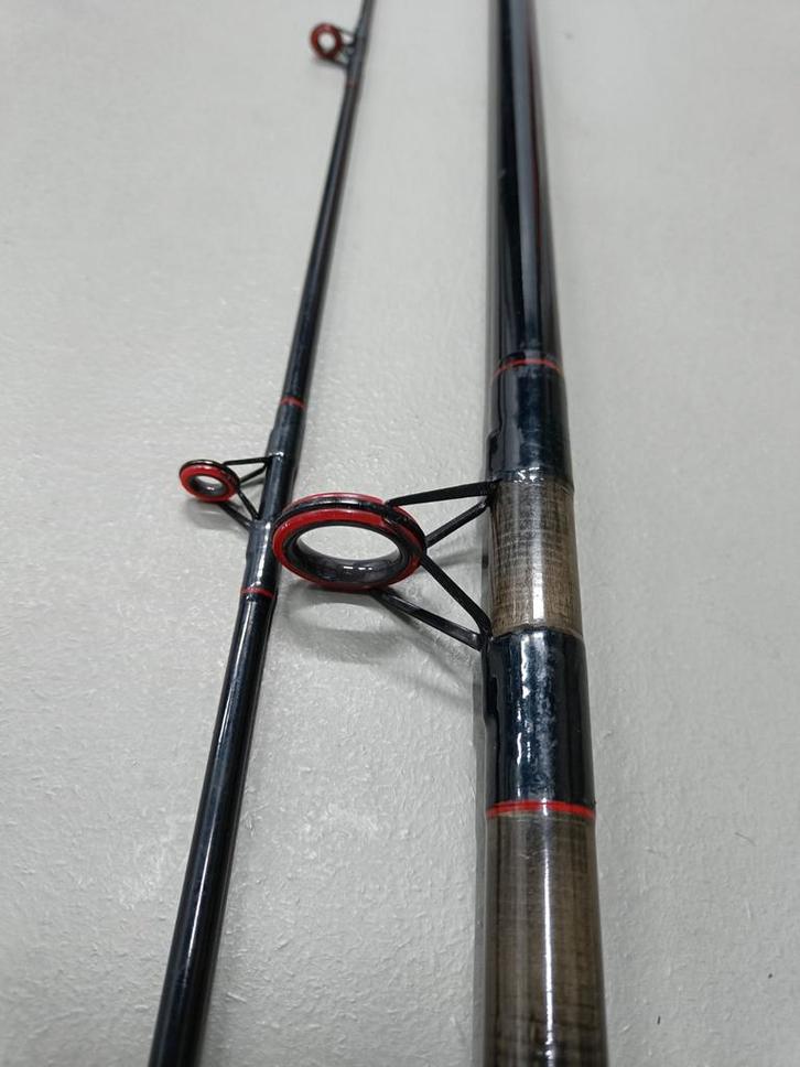 Klassieke Shakespeare O-Series 3m Graphite Glass , Zie tekst, Watersport en Boten, Hengelsport | Zeevissen, Gebruikt, Werphengel