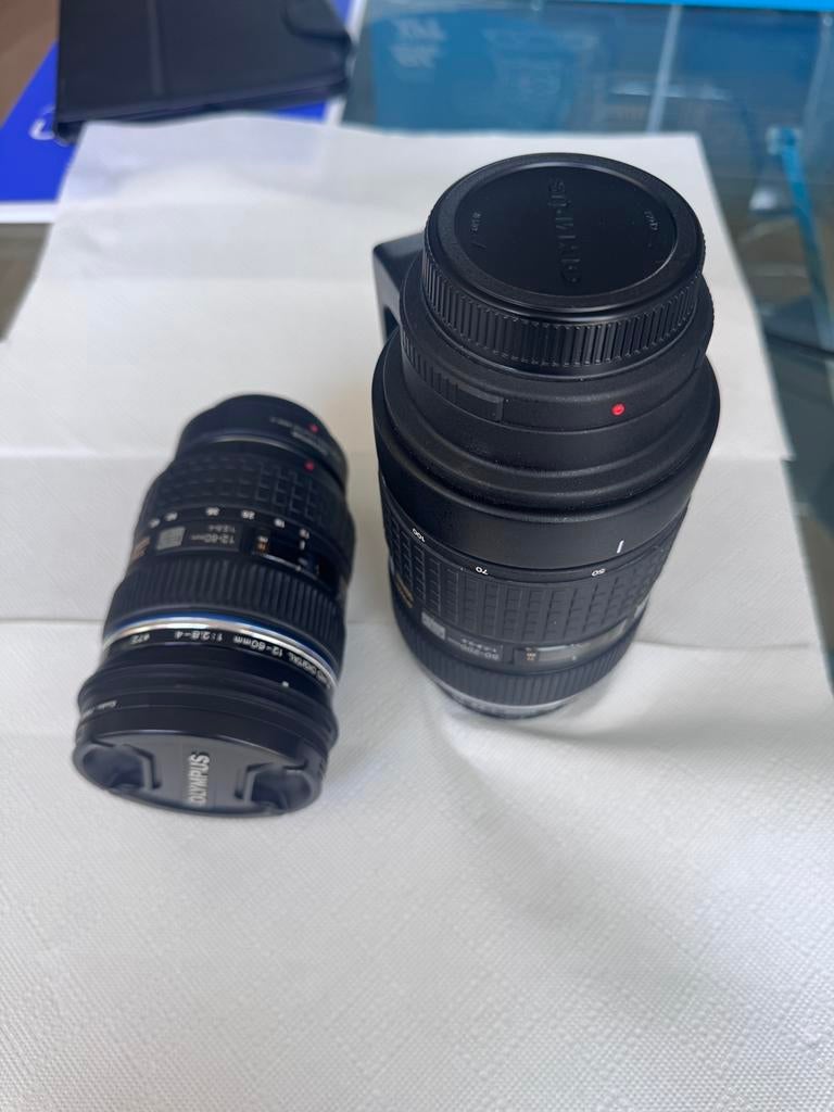 Olympus ED 50-200 1:2.8-3.5 en ED 12-60 1:2.8-4, Audio, Tv en Foto, Fotografie | Lenzen en Objectieven, Ophalen of Verzenden, Zo goed als nieuw