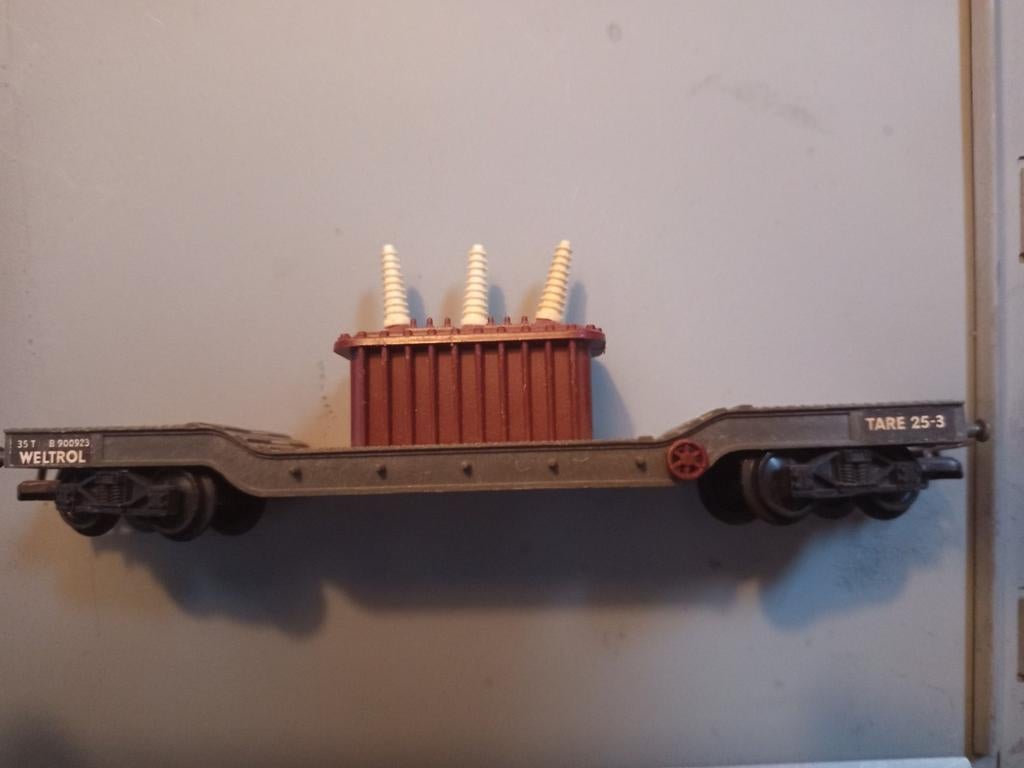 Wagon met trafo jouef, Gebruikt, Gelijkstroom, Jouef, Wagon