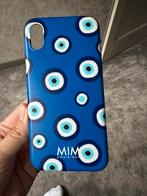 iPhone XS cover MIM Amsterdam “boze oog”, Ophalen of Verzenden, Zo goed als nieuw, IPhone XS, Frontje of Cover