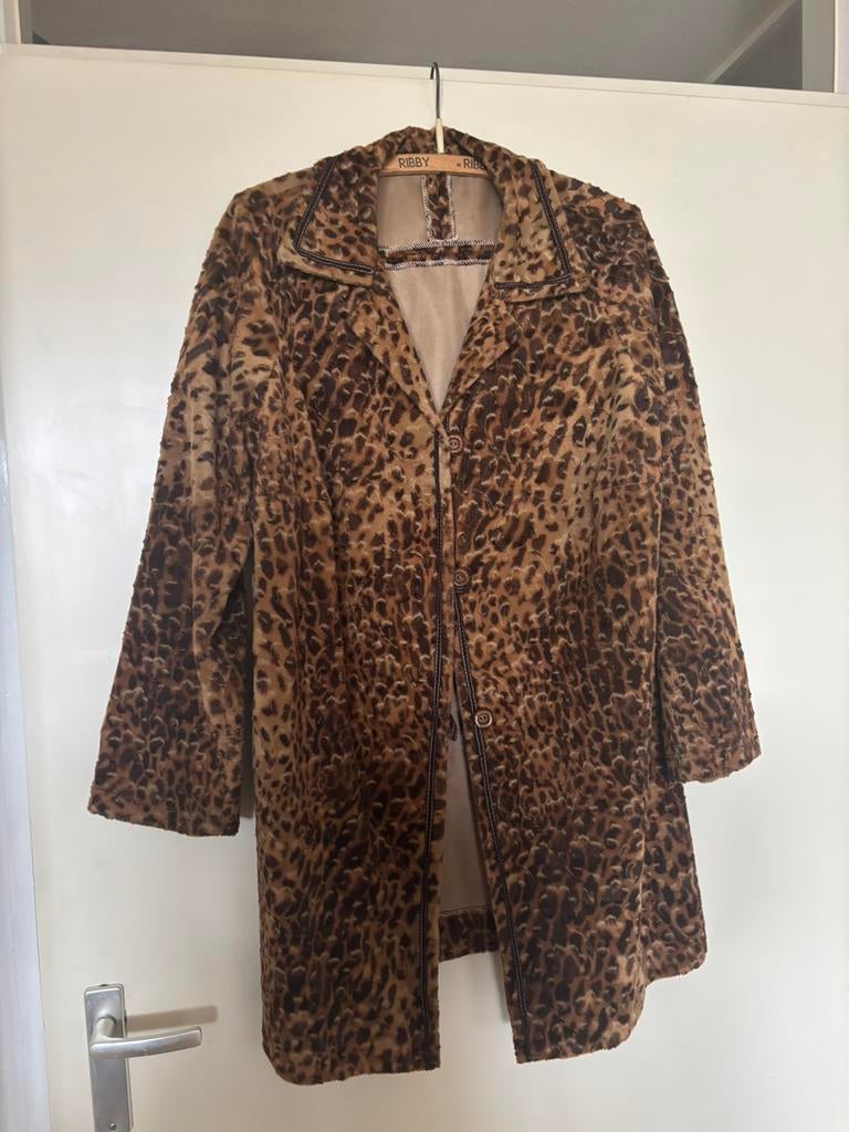 PANTER COLBERT/TUSSENJAS 46/48, Kleding | Dames, Ophalen of Verzenden, Zo goed als nieuw, Maat 46/48 (XL) of groter, Bruin