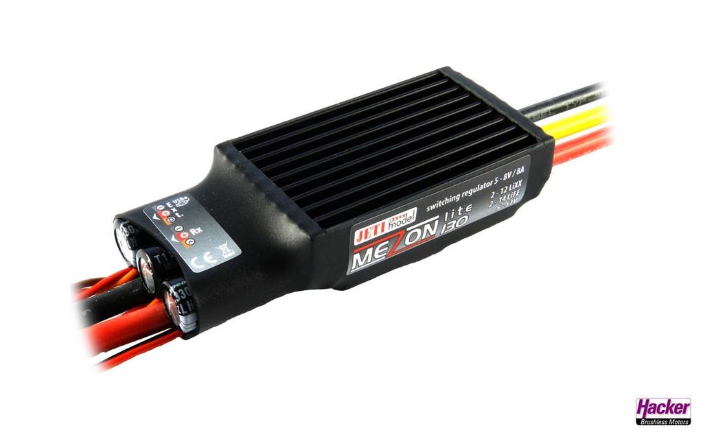 Jeti mezon 130 lite ESC 12S, Auto diversen, Autospeakers, Ophalen of Verzenden, Zo goed als nieuw