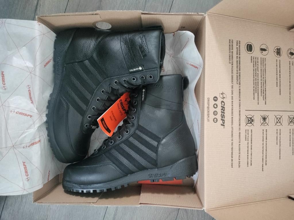 Crispi maat 43 hoog, Ophalen of Verzenden, Nieuw, Zwart, Werkschoenen