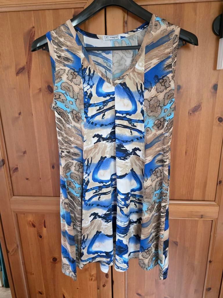 Magna A-lijn tuniek maat 48 50, Blauw, Maat 46/48 (XL) of groter, Ophalen of Verzenden, Magna