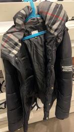 Burberry jas maat s/m, Ophalen of Verzenden, Zo goed als nieuw, Maat 48/50 (M), Zwart