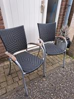 Tuin stoel set 6 stuks, Ophalen, Aluminium