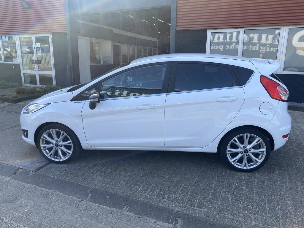 Ford Fiesta 1.0 EcoBoost Titanium 5 Deurs | Climate Controle, Voorwielaandrijving, Met garantie (alle), Origineel Nederlands, Bedrijf