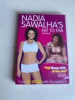 Nadia Sawalha - Fat to Fab DVD, Cursus of Instructie, Yoga, Fitness of Dans, Alle leeftijden, Ophalen of Verzenden