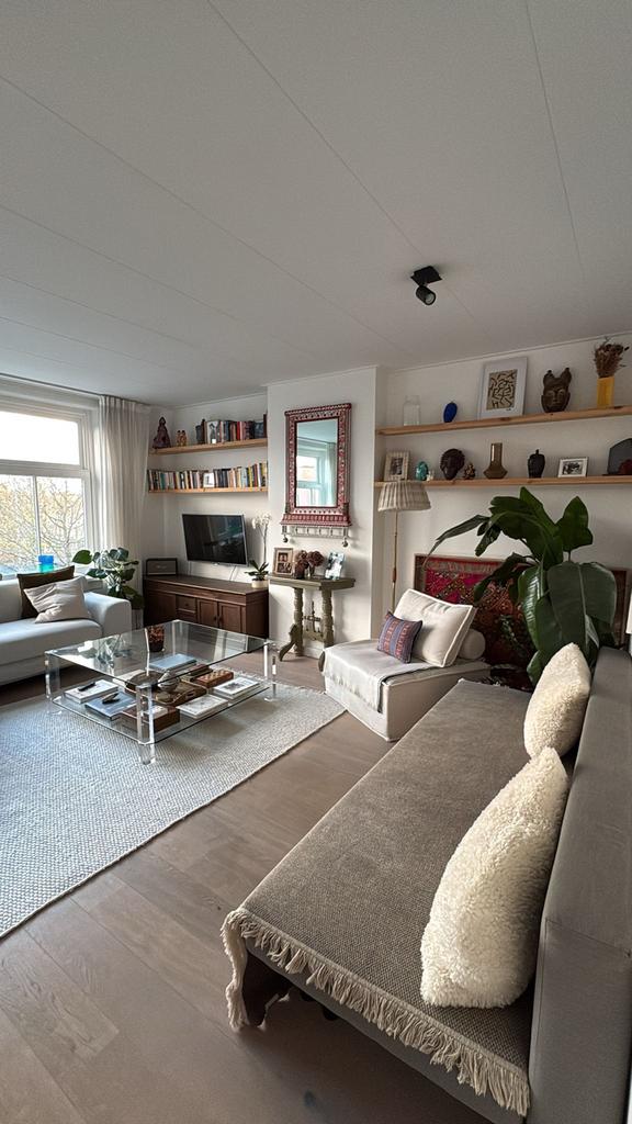 Lana wollen vloerkleed crème 200x300cm, Huis en Inrichting, Stoffering | Tapijten en Kleden, Ophalen, Zo goed als nieuw, 200 cm of meer