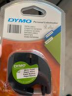 Nieuwe Dymo LetraTag Papieren Labels Wit 12mm x 4m, Computers en Software, Labelprinters, Ophalen
