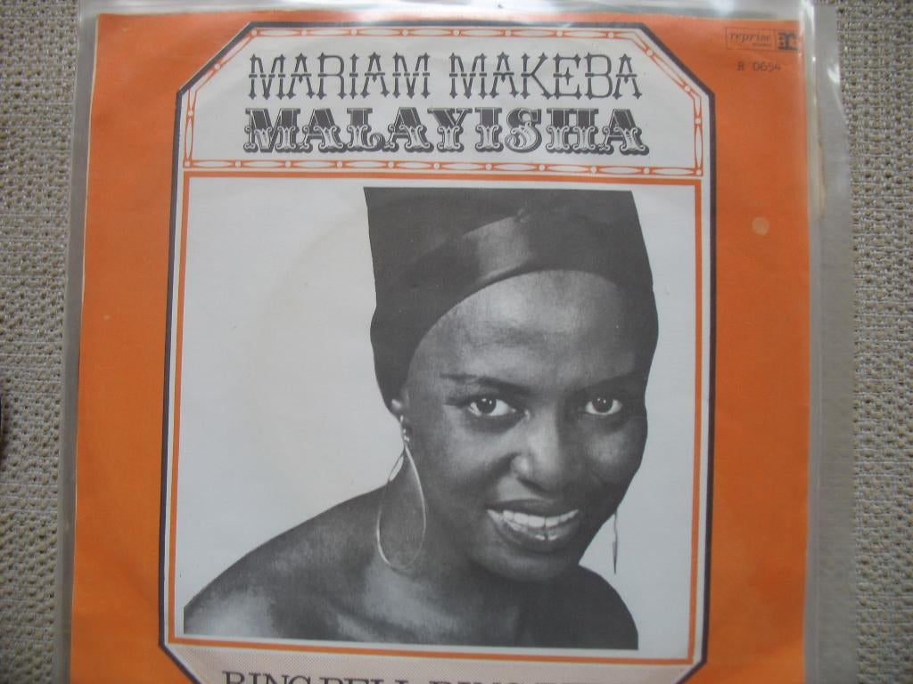 Mariam Makeba - Malayisha, Gebruikt, 7 inch, Single, Ophalen of Verzenden