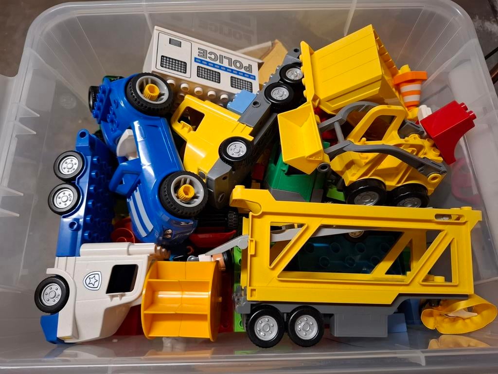 Bak vol Duplo, Kinderen en Baby's, Ophalen of Verzenden, Zo goed als nieuw, Duplo