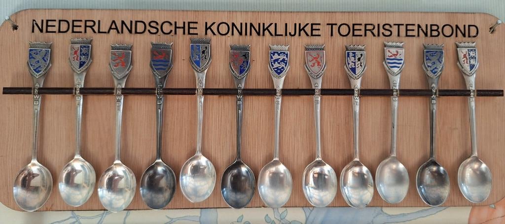 ANWB Koninklijke Toeristenbond Lepeltjes Collectie, Ophalen of Verzenden, Zilver