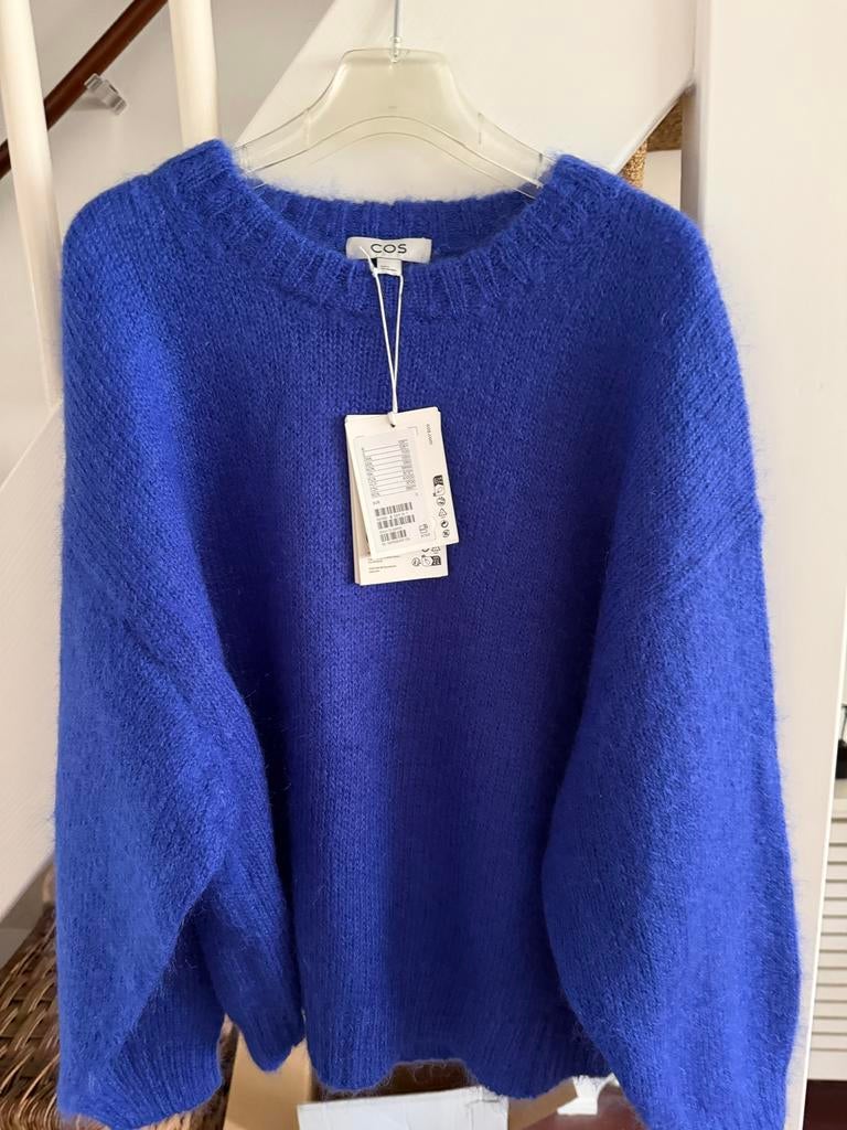 COS blauwe trui, Kleding | Dames, Truien en Vesten, Ophalen of Verzenden, Nieuw, Maat 36 (S), Blauw