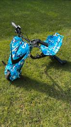Drift trike met blauwe camouflage print, Ophalen, Gebruikt