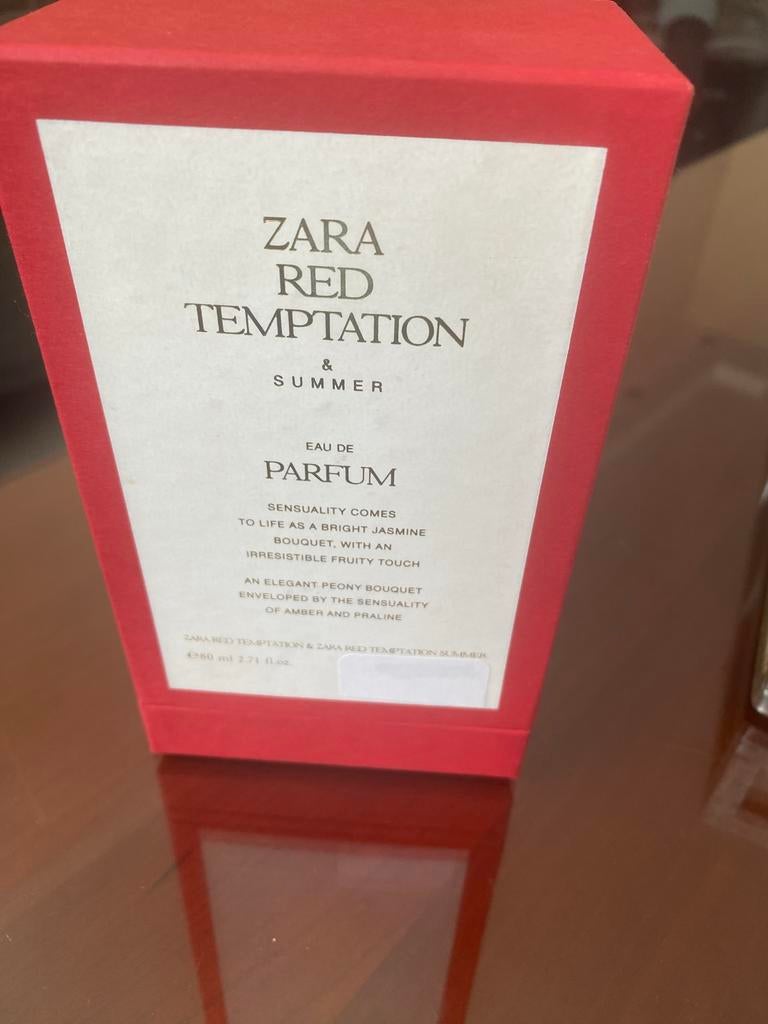 Zara Red Temptation & Summer Eau de Parfum 80ml, Ophalen of Verzenden, Nieuw