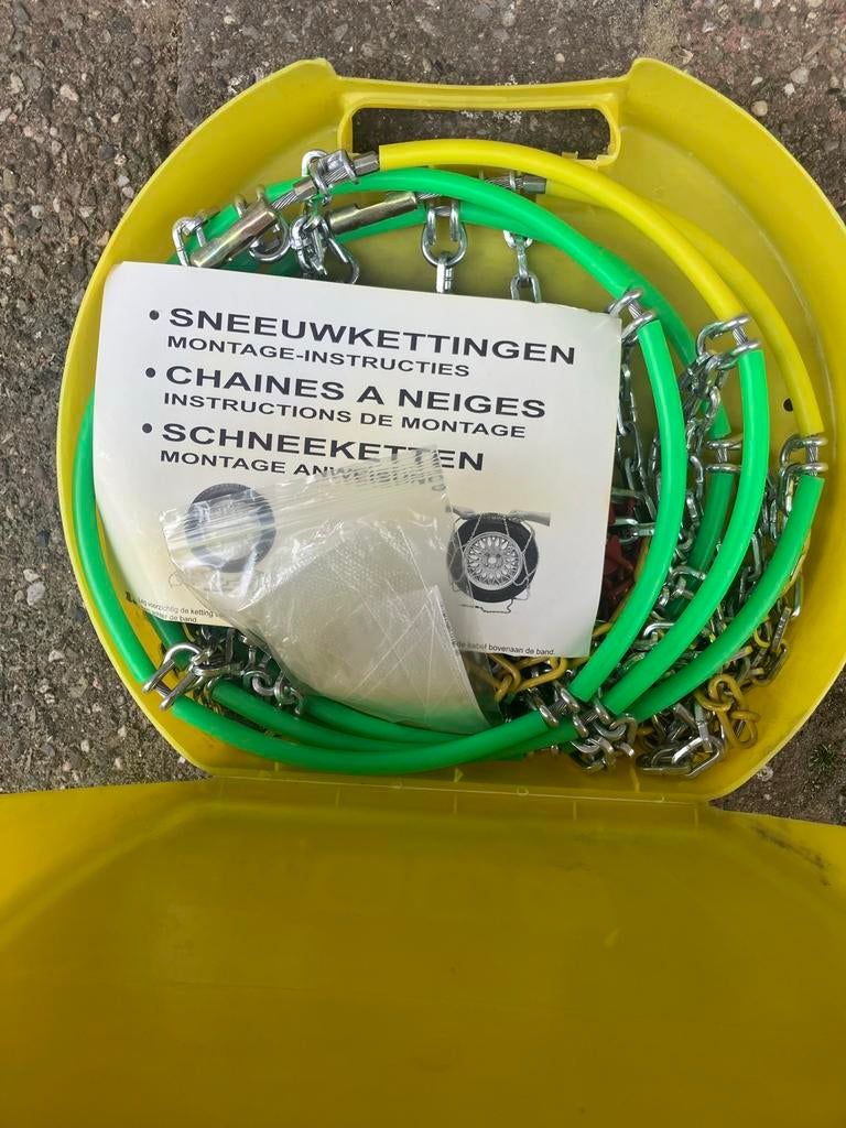 Sneeuwkettingen - Maat 090 - Diverse bandenmaten, Auto diversen, Sneeuwkettingen, Ophalen, Nieuw