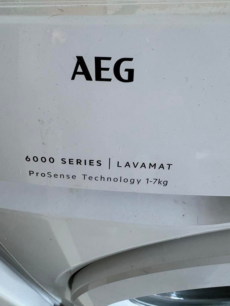 AEG Lavamat 6000 ProSense 7kg Wasmachine - Zo goed als nieuw, Witgoed en Apparatuur, Ophalen of Verzenden, Zo goed als nieuw, Voorlader