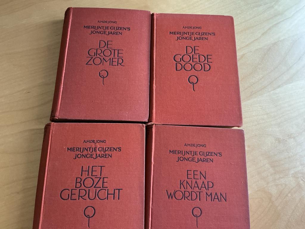 Merijntje Gijzen's Jonge Jaren - A.M. de Jong (4 delen), Antiek en Kunst, Antiek | Boeken en Bijbels, Ophalen of Verzenden
