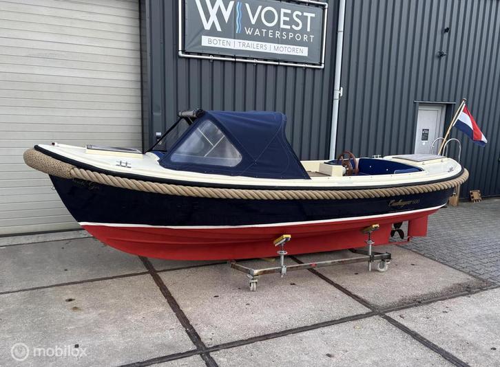 Oudhuijzer 600 sloep / Vetus diesel, Watersport en Boten, Sloepen, 6 meter of meer, Overige brandstoffen