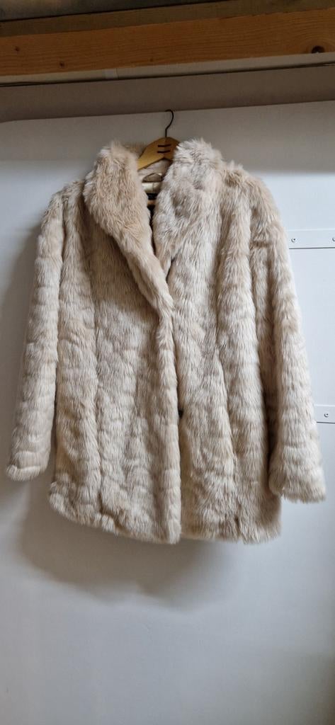 Clockhouse gevoerde jas - maat 40, Kleding | Dames, Jassen | Winter, Ophalen of Verzenden, Zo goed als nieuw, Maat 38/40 (M), Blauw