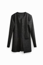 Stijlvol zwart gestreept jasje, Kleding | Dames, Jasjes, Kostuums en Pakken, Maat 38/40 (M), Zwart, Ophalen of Verzenden, Onbekend