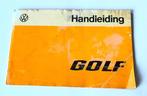 VW Volkswagen GOLF MK1 oldtimer handleiding, Ophalen of Verzenden