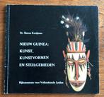 Nieuw Guinea Kunst, kunstvormen en stijlgebieden Papua., Antiek en Kunst, Ophalen of Verzenden