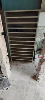 Vakkenkast grijs 198x100x30cm incl. 65 vakverdelers, Ophalen