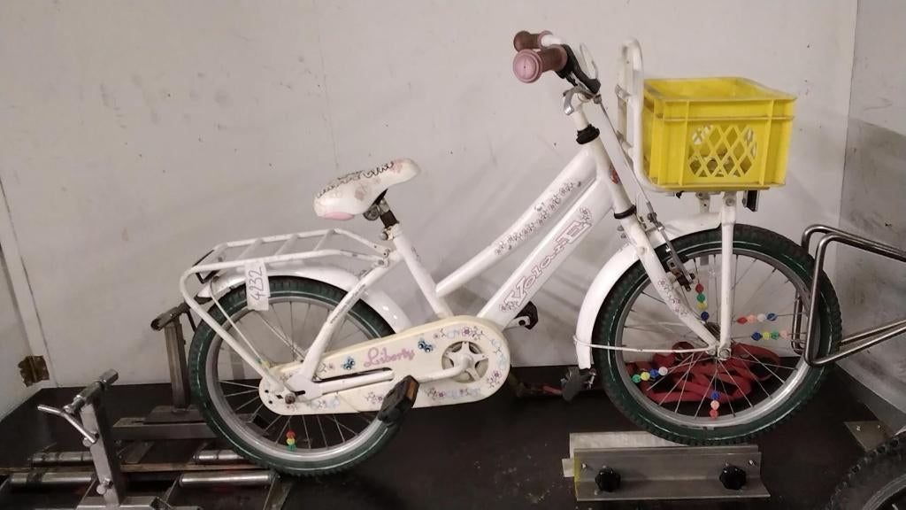 Volare Liberty Meisjesfiets, Fietsen en Brommers, Fietsen | Meisjes, Ophalen, Terugtraprem, Gebruikt, Volare
