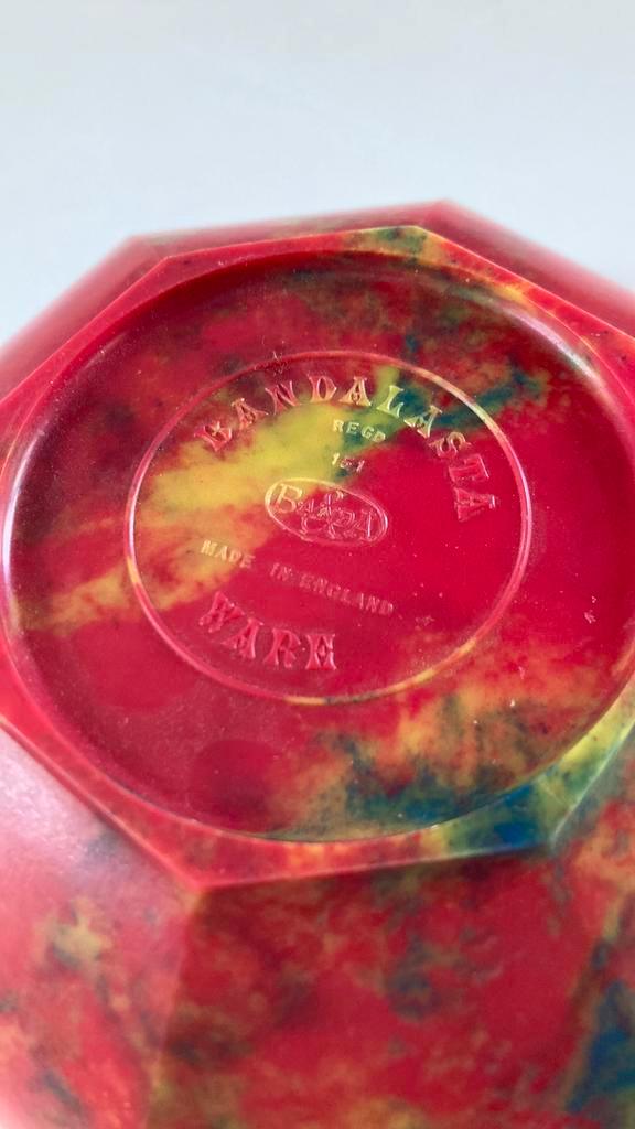 VINTAGE MARBELED BANDALASTA 1930 Brookes and Adams, Antiek en Kunst, Curiosa en Brocante, Verzenden