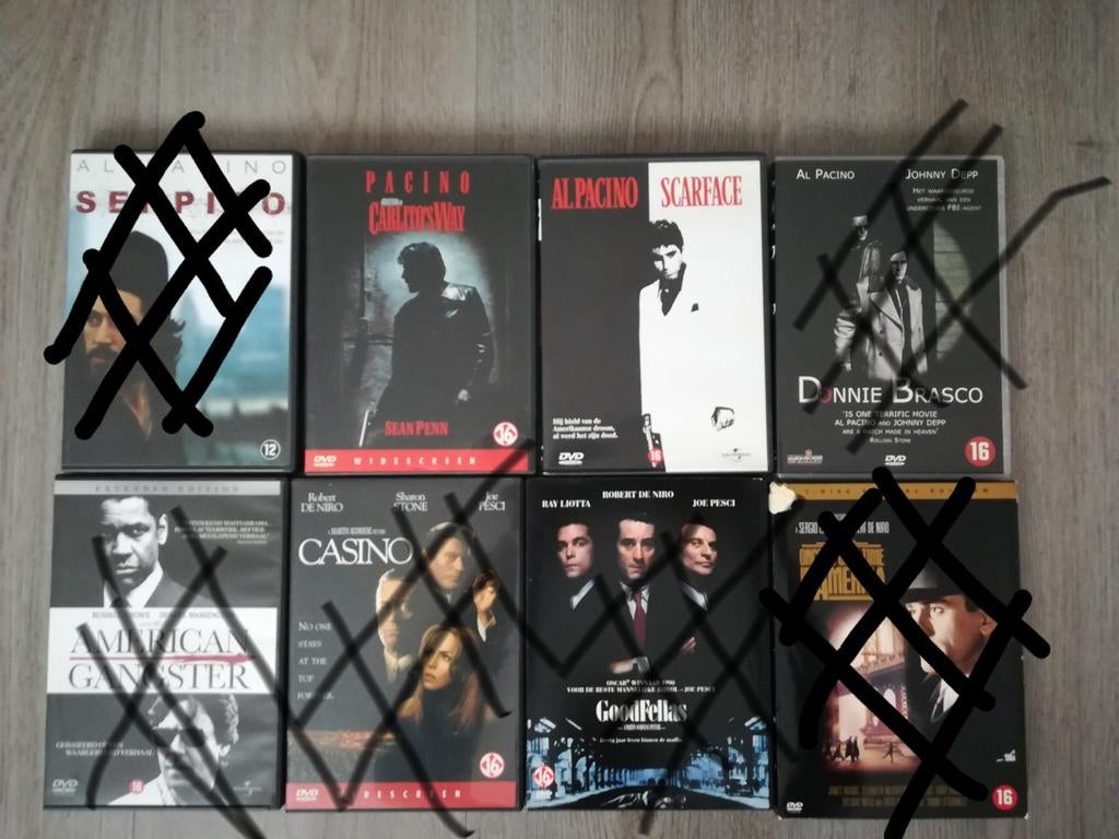 Diverse dvd titels en genres, Ophalen, Zo goed als nieuw